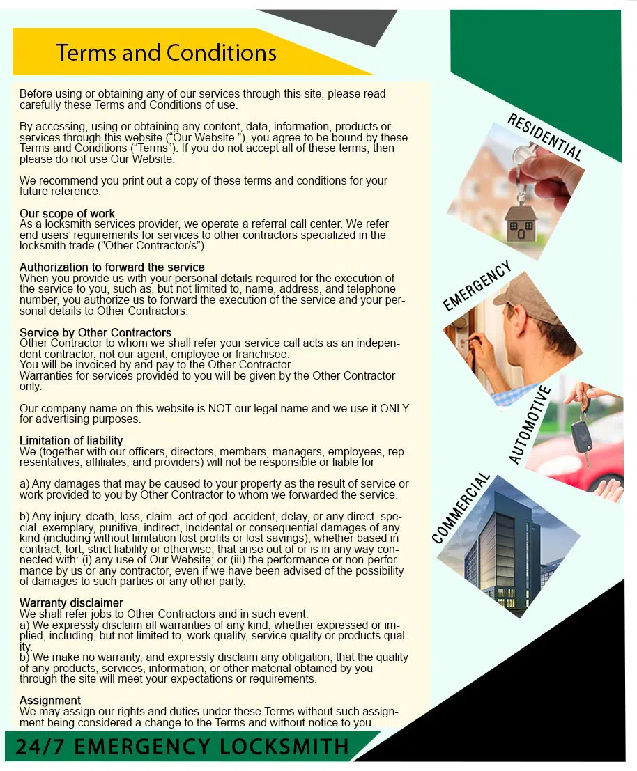 Amber Locksmith Store Halifax, MA 339-200-8083 - terms-and-condition-68-19mod